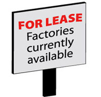 For lease – factories currently available